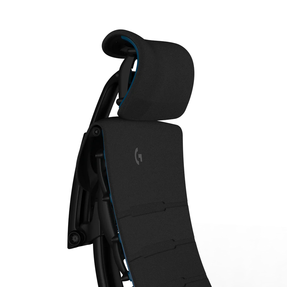 Atlas-hoofdsteun voor Herman Miller Embody (zwart-cyaan gaming)