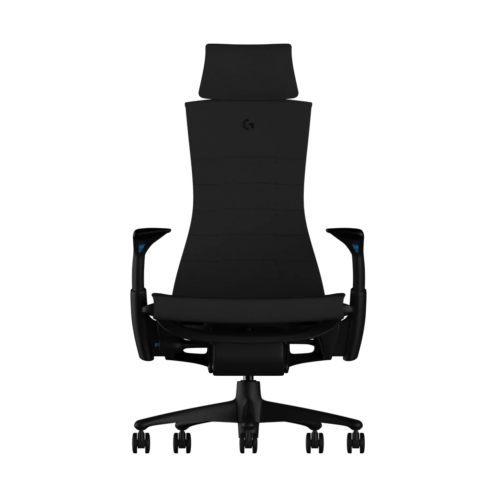 Atlas-hoofdsteun voor Herman Miller Embody (zwart-cyaan gaming)