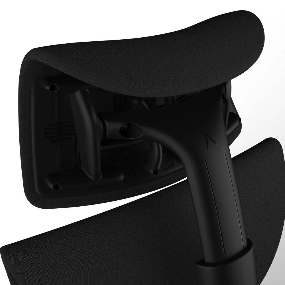 Atlas-hoofdsteun voor Herman Miller Embody (zwart Rhytm)