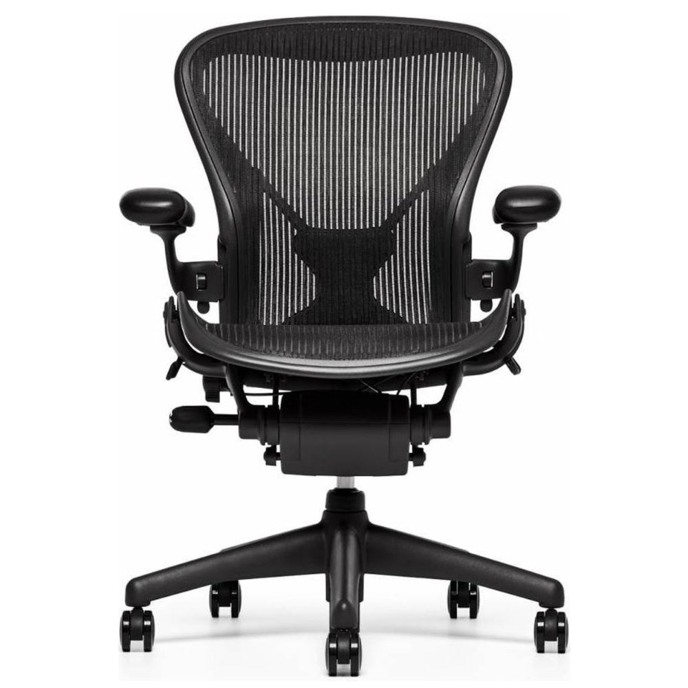 Gereviseerde Herman Miller Aeron Chair Classic (grafiet)